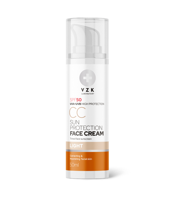 VZK Laboratory CC Sun tonirana zaštitna krema SPF 50 Light, 50 ml