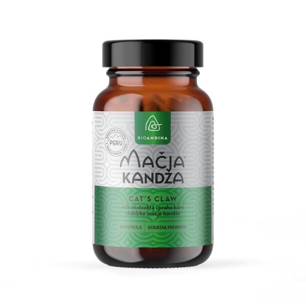 Bioandina Mačja kandža  – 60 kapsula - Vitashop