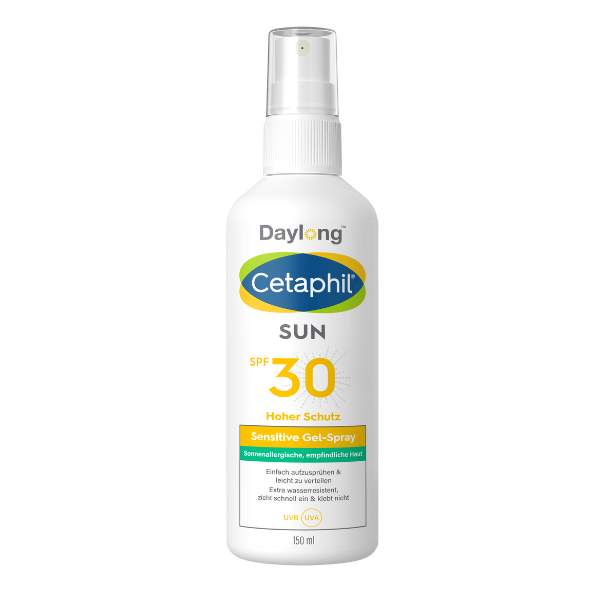 Daylong Cetaphil Sun Sensitive gel-sprej SPF30, 150 ml - Vitashop