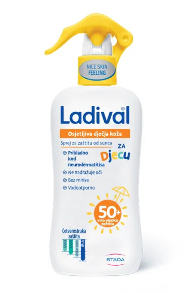 Ladival dječji sprej za sunčanje najbolji  SPF 50 200 ml