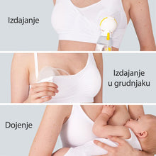 MEDELA - grudnjak za lakše izdajanje - bijeli