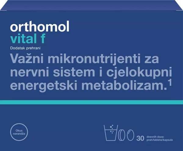 Orthomol Vital F granule, tablete i kapsule – dnevna mikronutritivna kombinacija za žene