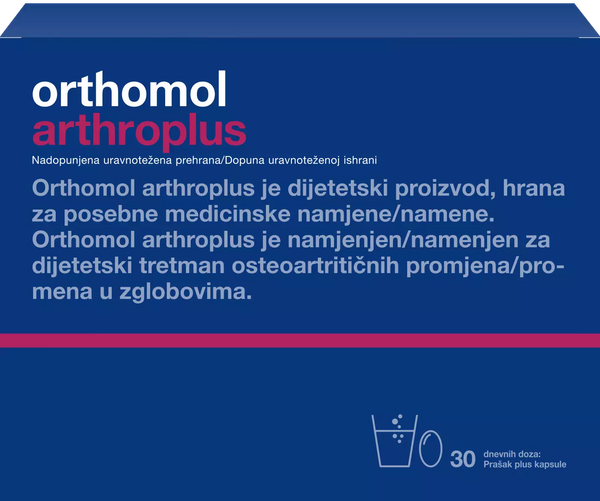Orthomol Arthroplus granule i kapsule za zglobove, pakiranje 30 dnevnih doza