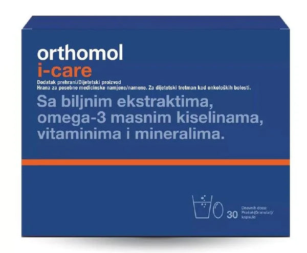 Orthomol i-CAre granule i kapsule za odrasle, pakiranje 30 dnevnih doza