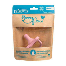 Dr. Brown’s HappyPaci silikonska duda 0-6 mj. – 1 kom, (roza)