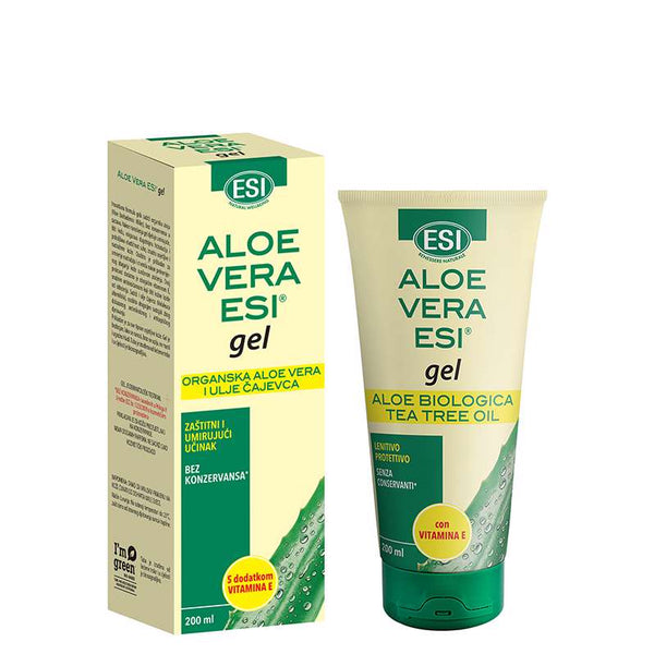 Aloe Vera gel s vitaminom E i uljem čajevca 200 ml - ESI - Vitashop