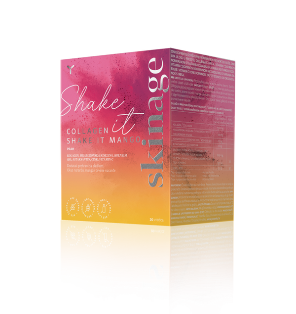 Yasenka Skinage Collagen Shake it Mango - Vitashop