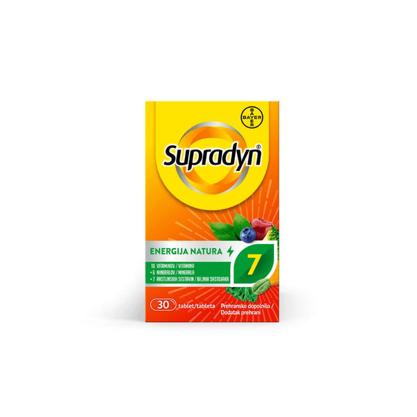 Supradyn Energija Natura tablete, 30 kom