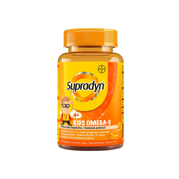 Supradyn Kids Omega-3 gumeni bomboni, 60 kom