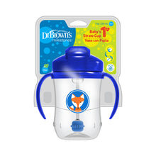 Dr. Brown's trening čaša sa slamčicom  /  ručkice 270 ml - Vitashop