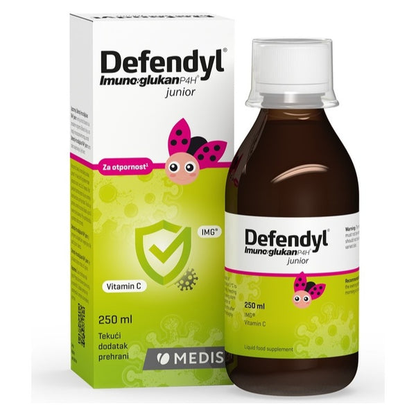 Defendyl Imunoglukan P4H Junior, 250 ml – pakiranje
