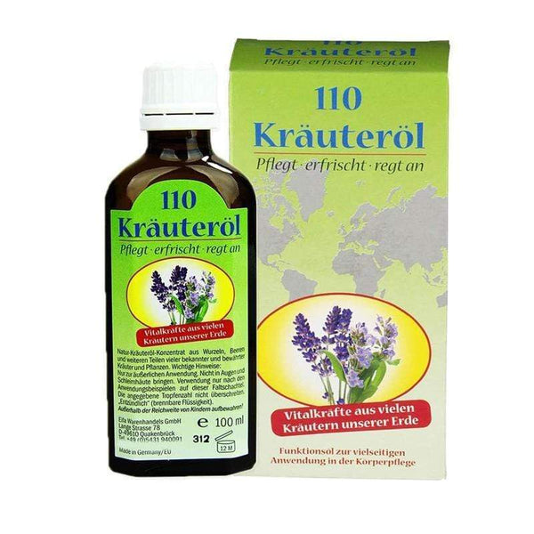 Biljno ulje Krauter 110 alpskih trava (100 ml) - Vitashop