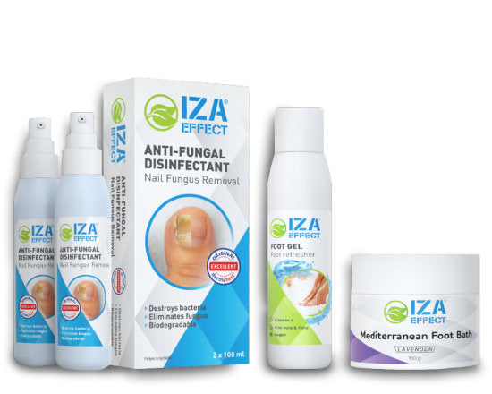 IZAEFFECT set protiv gljivica na noktima i stopalima lavanda - Vitashop