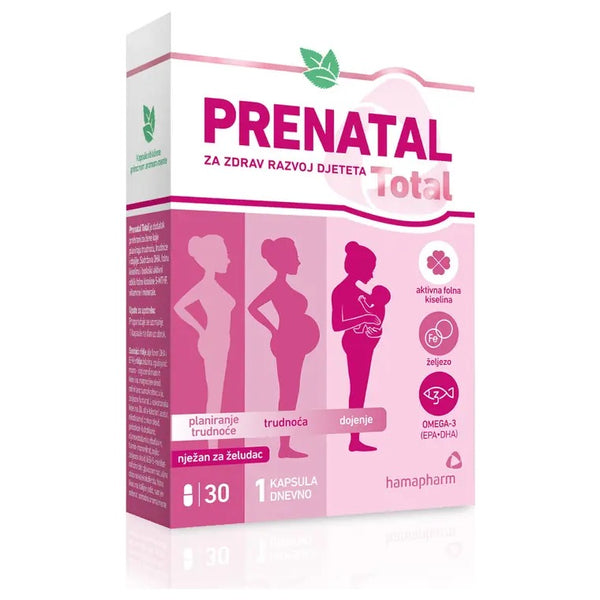 Hamapharm Prenatal Total, 30 kapsula – pakiranje