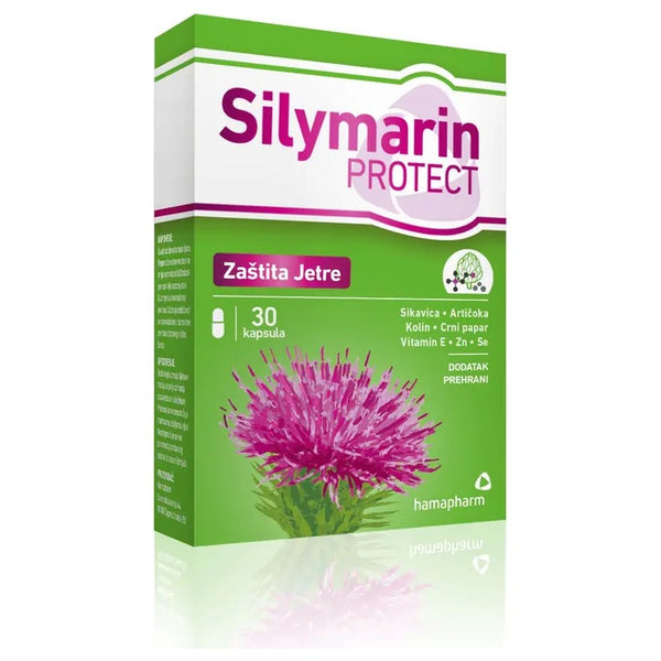 Hamapharm Silymarin PROTECT, 30 kapsula – pakiranje