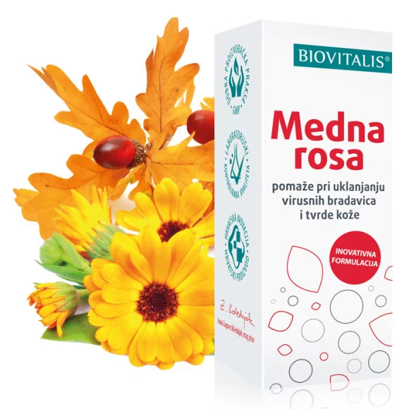 Medna Rosa protiv virusnih bradavica (20 ml) - Biovitalis - Vitashop