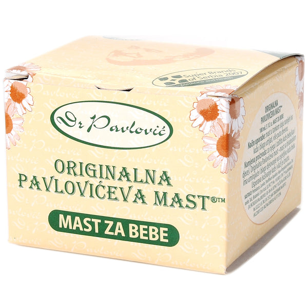 Dr. Pavlović Originalna Pavlovićeva mast za bebe, 100 ml