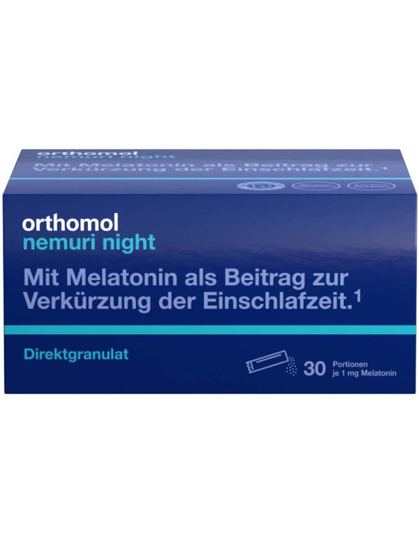 Orthomol Nemuri night direktni granulat 30 vrećica – granulat s melatoninom