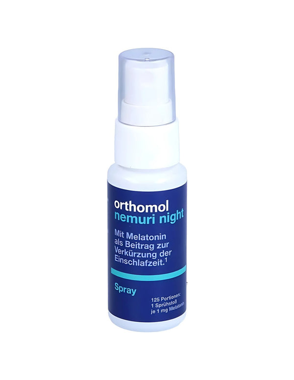 Orthomol Nemuri night sprej 25 ml – oralni sprej s melatoninom