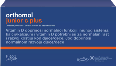 Orthomol Junior C plus žvakaće tablete, 14/30 kom