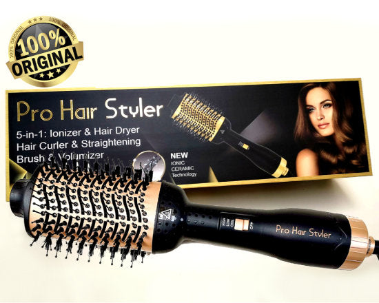 PRO HAIR STYLER, 5-u-1 Ionizator & Sušilo za kosu & Uvijanje & Ravnanje & Volumen - Vitashop