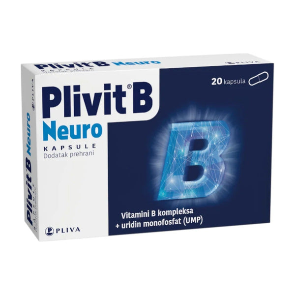 Plivit B Neuro, 20 kapsula – pakiranje