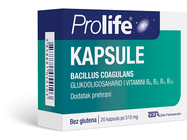 Prolife kapsule, 20 kapsula – pakiranje