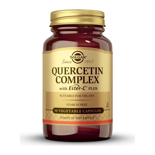 Solgar Quercetin Complex s Ester-C, 50 kapsula – pakiranje
