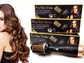 PRO HAIR STYLER, 5-u-1 Ionizator & Sušilo za kosu & Uvijanje & Ravnanje & Volumen - Vitashop