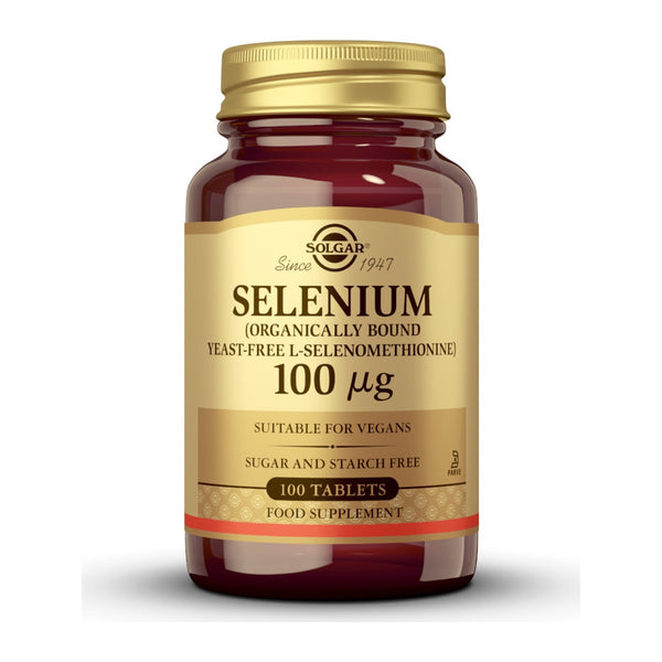 Solgar Selen 100 µg, 100 tableta – bočica