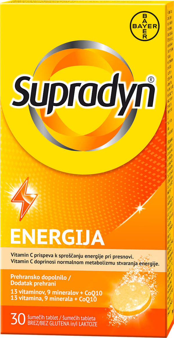 Supradyn Energija šumeće tablete, 30 kom