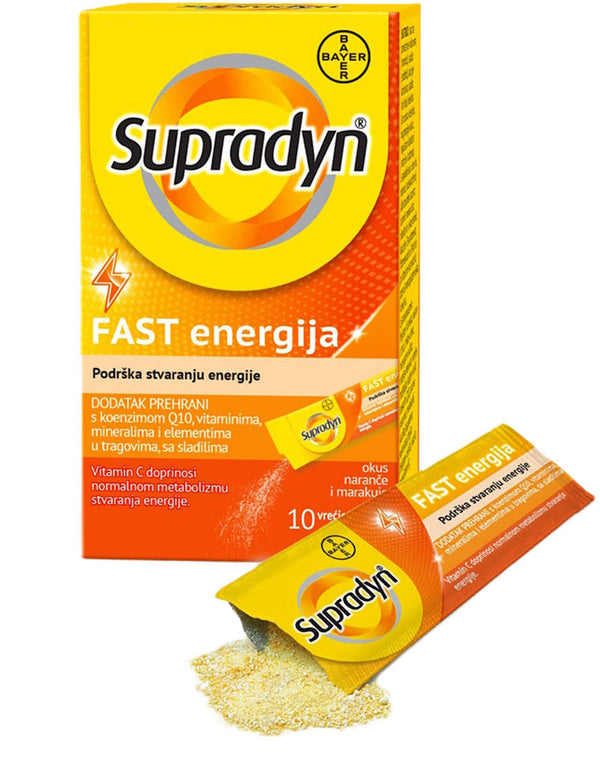 Supradyn Fast Energija vrećice, 10 kom