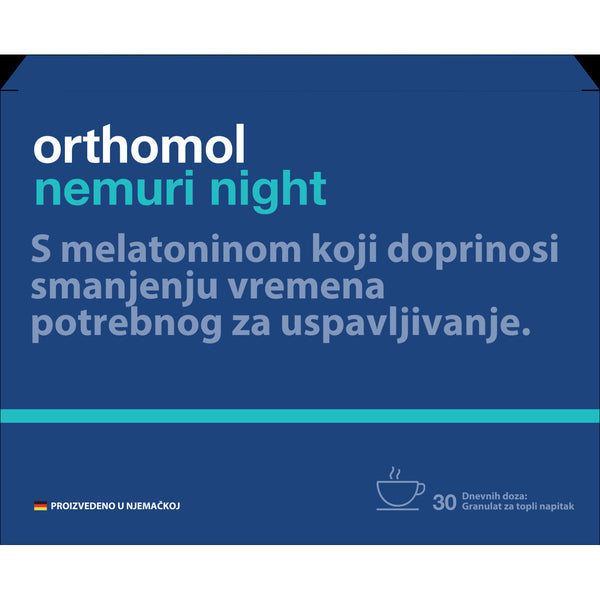 Orthomol Nemuri night granule za topli napitak, 30 vrećica