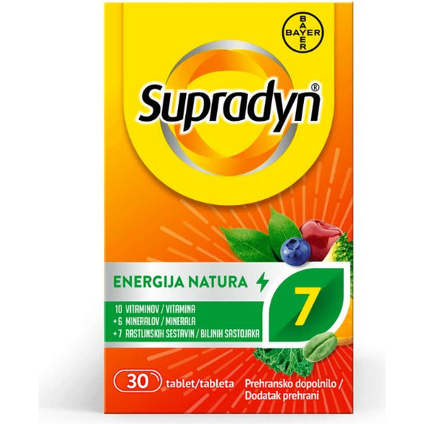 Supradyn Energija Natura tablete, 30 kom