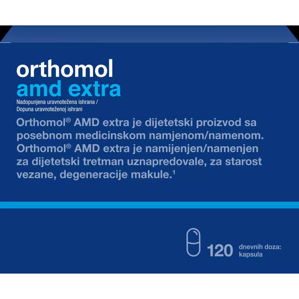 Orthomol AMD extra kapsule, 120 kom