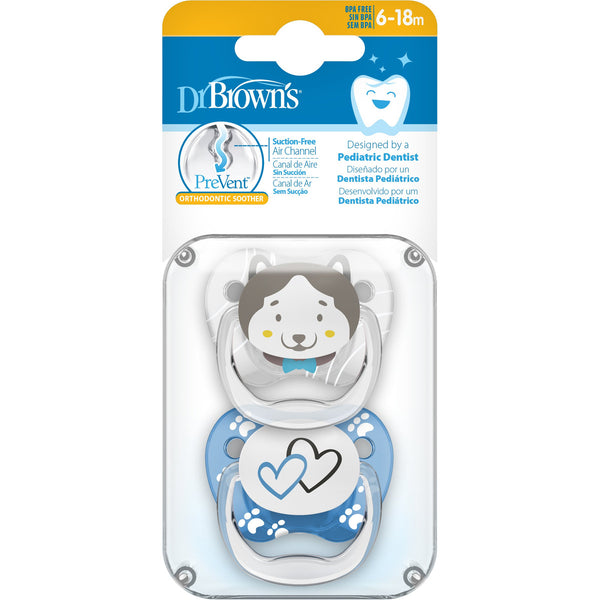 Dr. Brown's PreVent duda varalica 6-18 m siva-plava