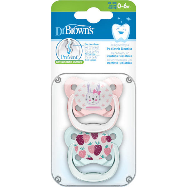 Dr. Brown's PreVent duda varalica 0 - 6  m ružičasta