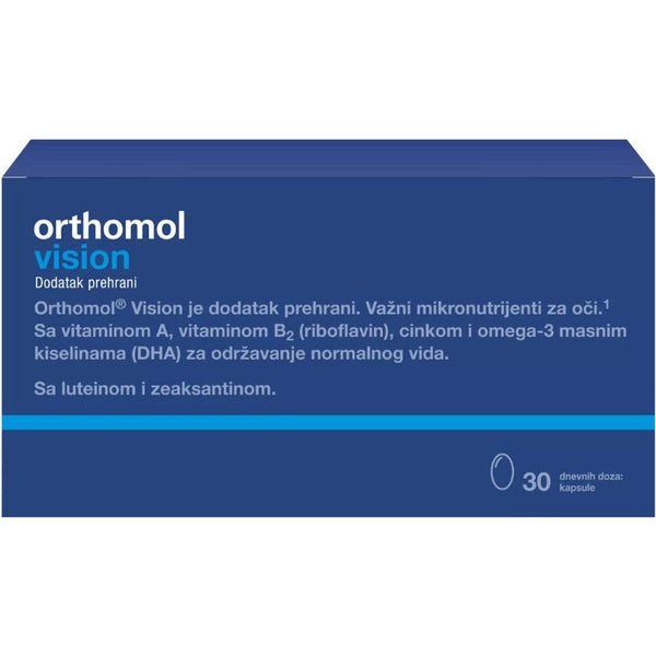 Orthomol Vision kapsule, 30 dnevnih doza