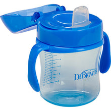 Čaša trening za bebu Dr. Brown's 180 ml mekani kljun roza ili plava