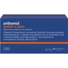Orthomol Junior C plus žvakaće tablete, 14/30 kom