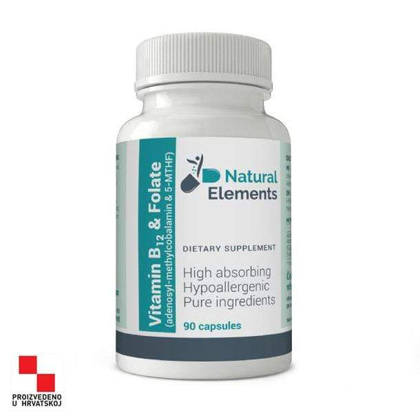 Vitamin B12 & Folate, 90 kapsula - Vitashop