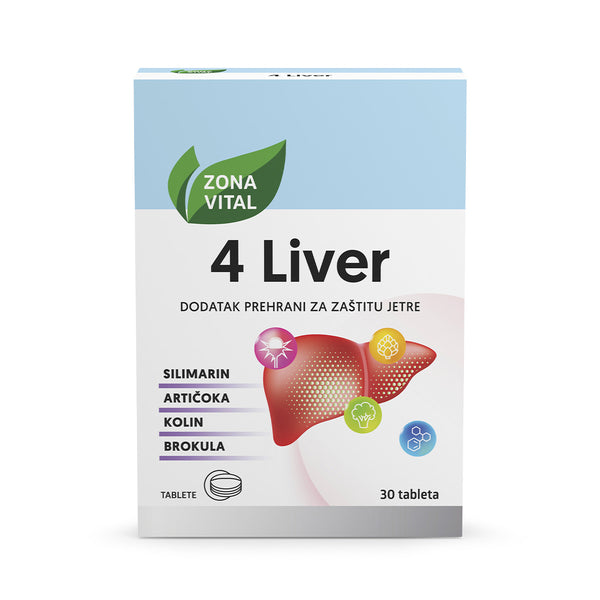 Zona Vital 4 Liver, 30 tableta – pakiranje proizvoda