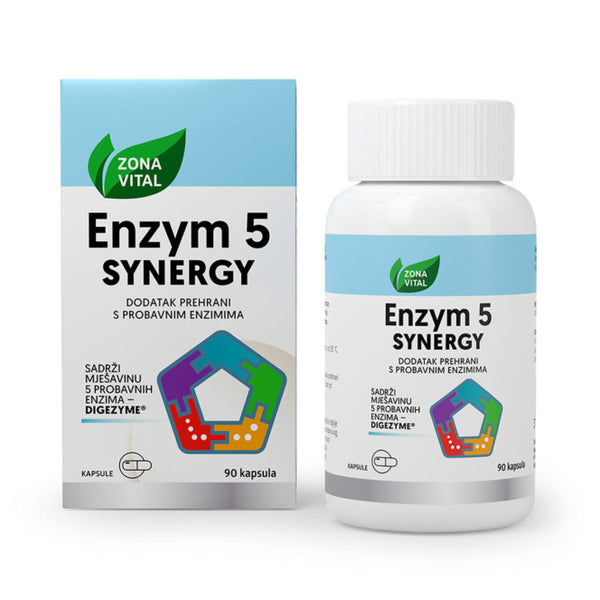Zona Vital Enzym 5 Synergy, 90 kapsula – pakiranje proizvoda