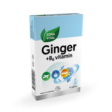 Zona Vital Ginger + B6 Vitamin, 15 tableta za žvakanje – pakiranje proizvoda
