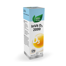 Zona Vital InVit D3 2000 oralni sprej, 30 ml – pakiranje proizvoda