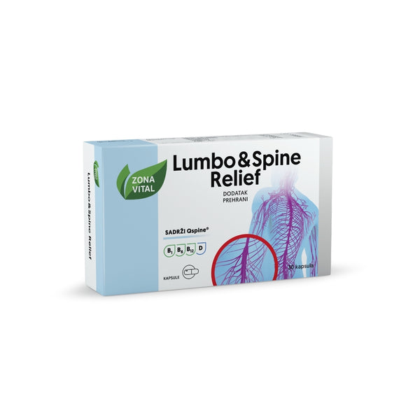 Zona Vital Lumbo & Spine Relief, 30 kapsula – pakiranje proizvoda