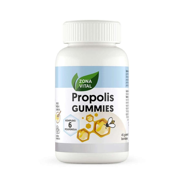 Zona Vital Propolis Gummies, 45 gumenih bombona – pakiranje proizvoda