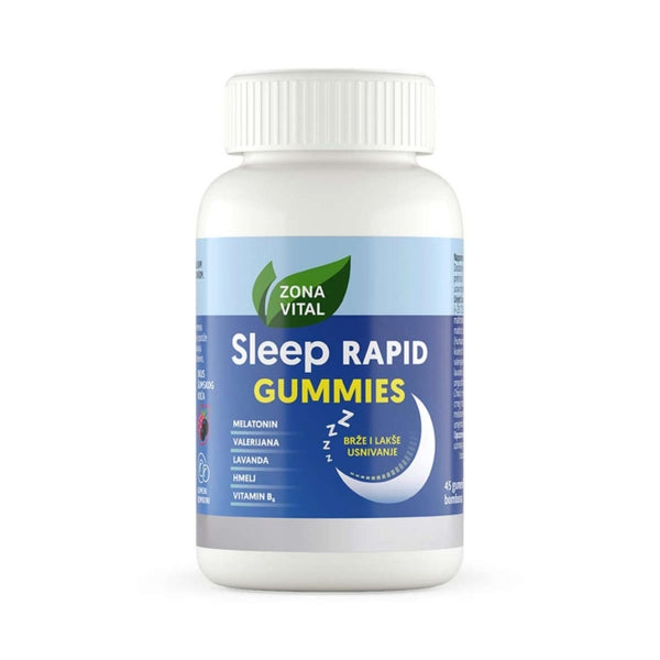 Zona Vital Sleep Rapid Gummies, 45 gumenih bombona – pakiranje proizvoda