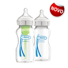 Dr. Brown’s bočice 270 ml – 2 kom, staklo, široko grlo - Vitashop