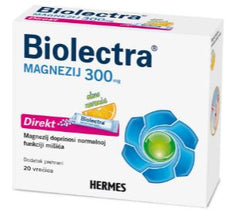 BIOLECTRA MAGNEZIJ 300 MG DIREKT - Vitashop